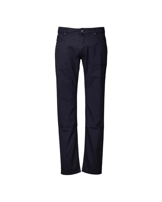 Hand Picked Blue Slim Fit Jeans for men