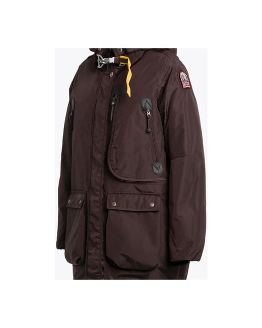 Down Coats di Parajumpers in Brown