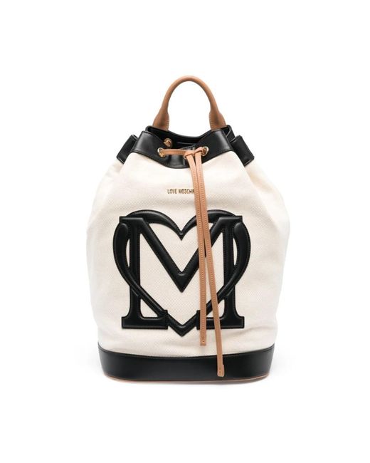 Love Moschino Black Bucket Bags