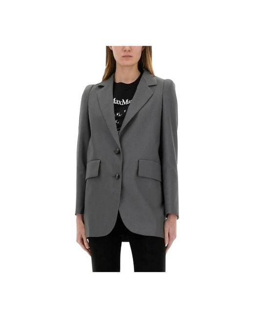 Max Mara Gray Blazers