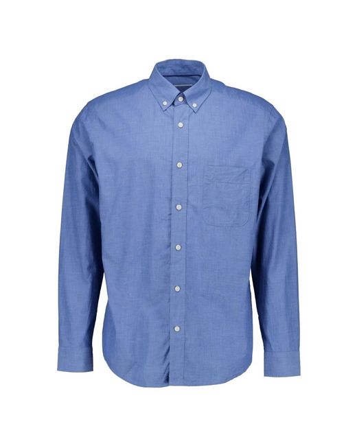 Eton of Sweden Blue Casual Shirts for men