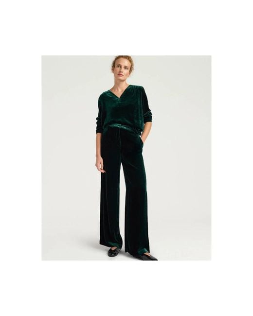 Momoní Black Wide Trousers