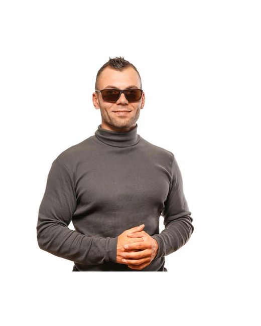 Occhiali da sole uomo marroni montatura rettangolare di BMW in Brown da Uomo