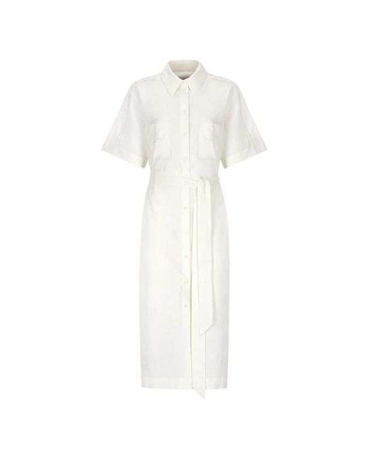 Dresses > day dresses > shirt dresses Maison Kitsuné en coloris White