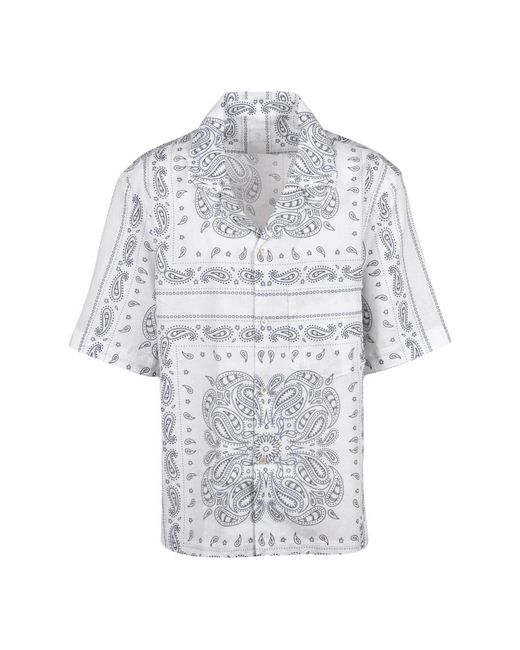 Eleventy Gray Short Sleeve Shirts for men