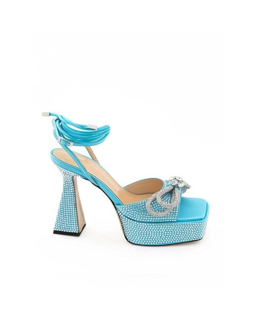 Sandales Mach & Mach en coloris Blue