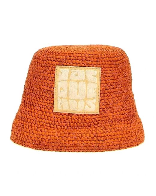 Jacquemus Orange Hats