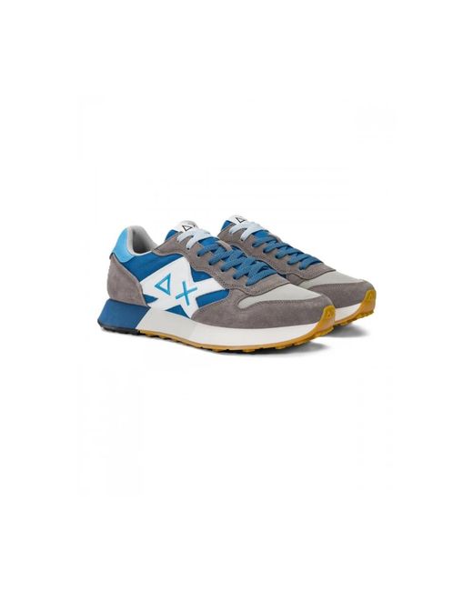 Sun 68 Blue Sneakers for men