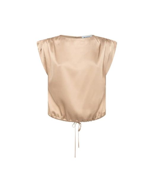 Blugirl Blumarine Natural Sleeveless Tops