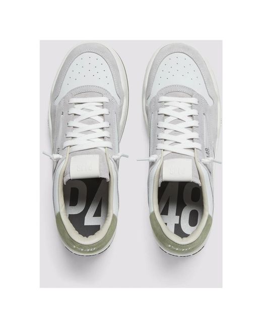 P448 Brixton Sage in het White voor heren
