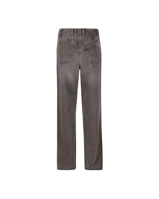 REMAIN Birger Christensen Gray Straight Jeans