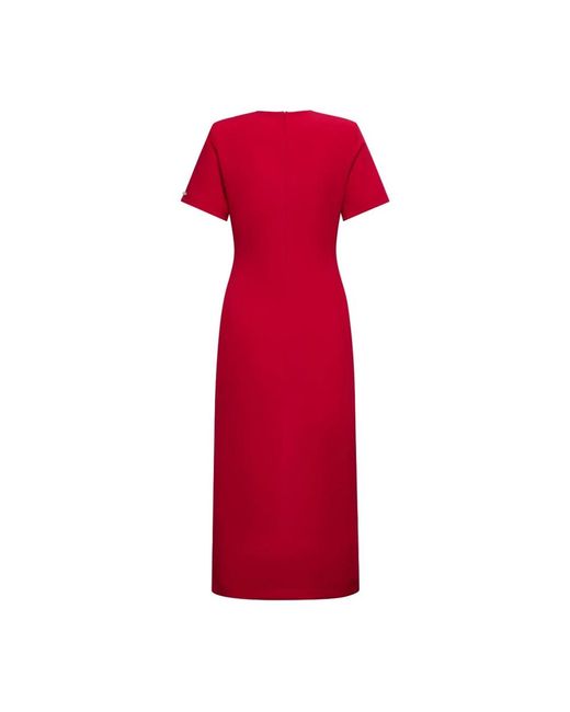 Midi Dresses di Silvian Heach in Red