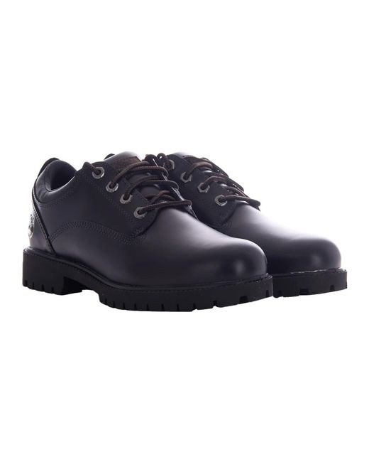 Timberland Blue Laced Shoes for men