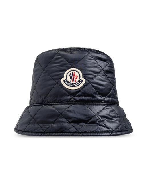 Moncler Blue Mütze Mit Logo