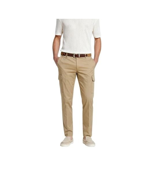 Mason's Natural Slim-Fit Trousers for men