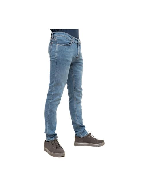 Jeckerson Slim fit tri-blend denim jeans in Blue für Herren