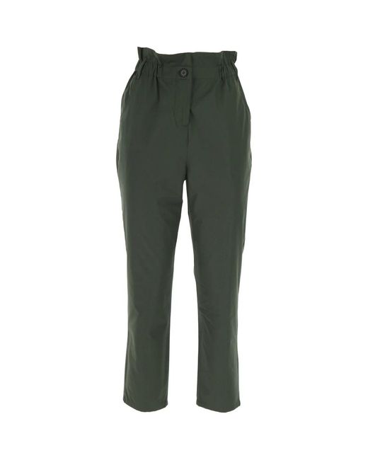 Aspesi Green Cropped Trousers