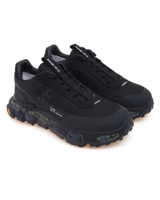 Premiata Blue Devin Sneaker