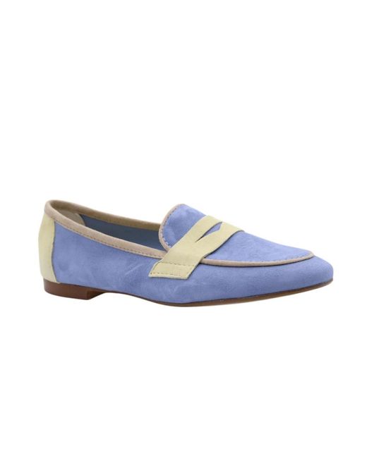 E mia Blue Loafers