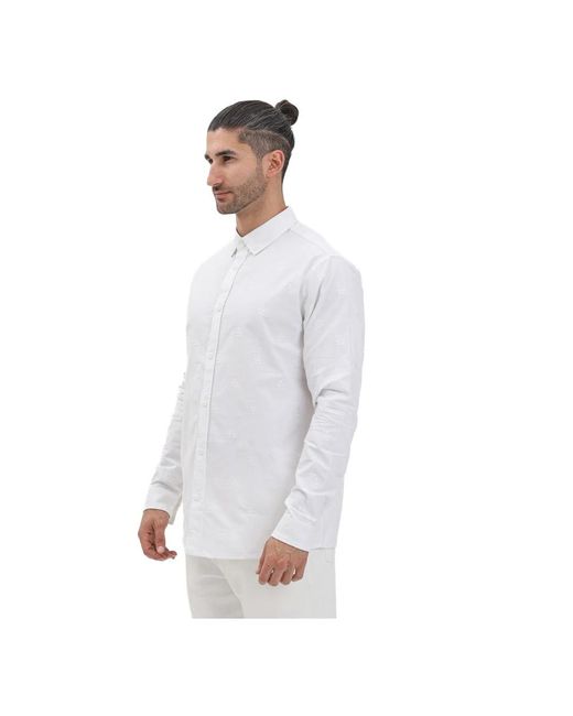 KTZ White Casual Shirts for men