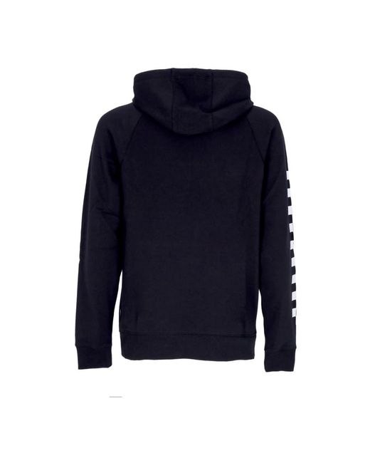 Vans Hoodies & Sweatvesten ,Blauw ,Katoen Zwart Geruit Hoodie Lange Mouw in het Blue voor heren