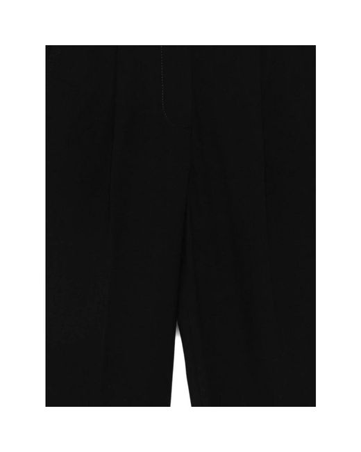 Circolo 1901 Black Cropped Trousers