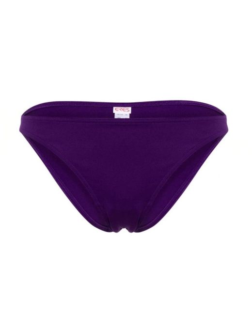 Eres Badmode ,Paars ,Donkerpaarse Bikinibroekjes, Stretch-Ontwerp in het Purple