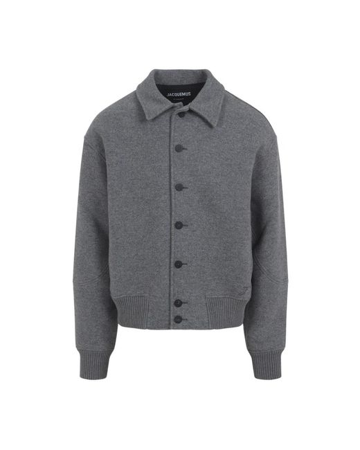 Jacquemus Bomber Jackets in het Gray voor heren