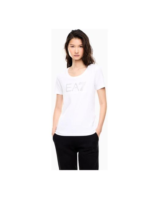 EA7 White T-Shirts