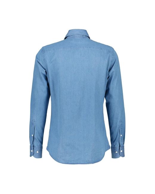 Profuomo Shirt in het Blue voor heren