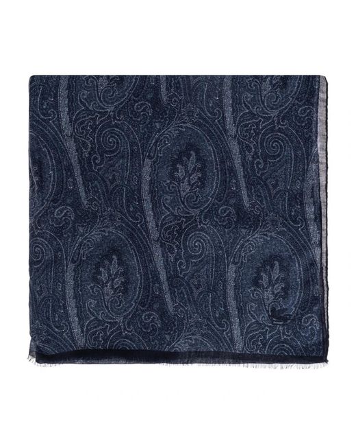 Scarves di Etro in Blue da Uomo