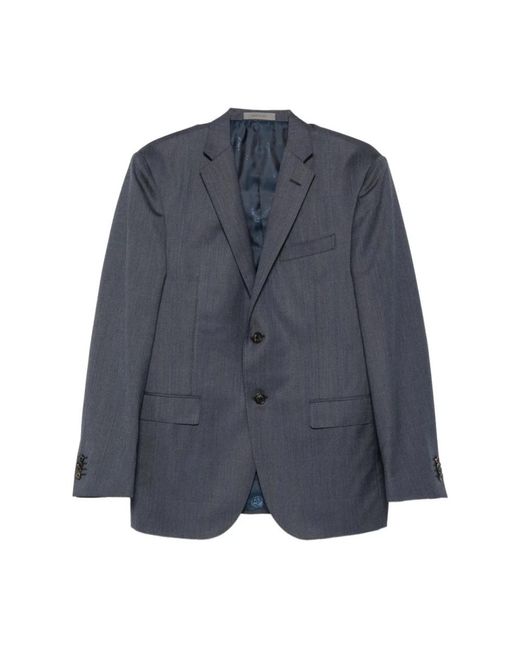 Corneliani Blue Blazers for men