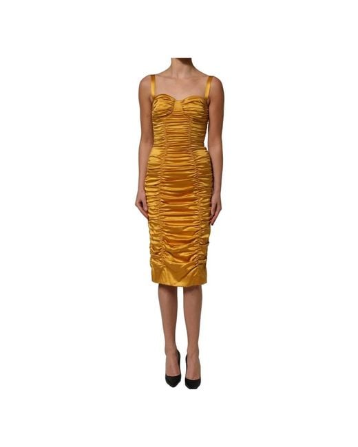 Dolce & Gabbana Metallic Party Dresses