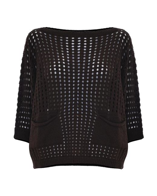 Kocca Black Round-Neck Knitwear