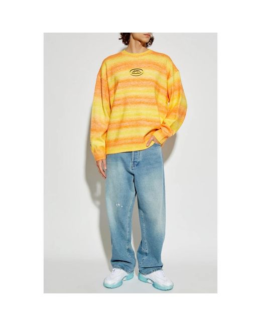 PUMA Pullover Mit Einem Gummipatch in Yellow für Herren