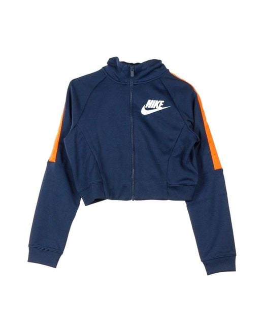 Zip-Throughs Nike de color Blue