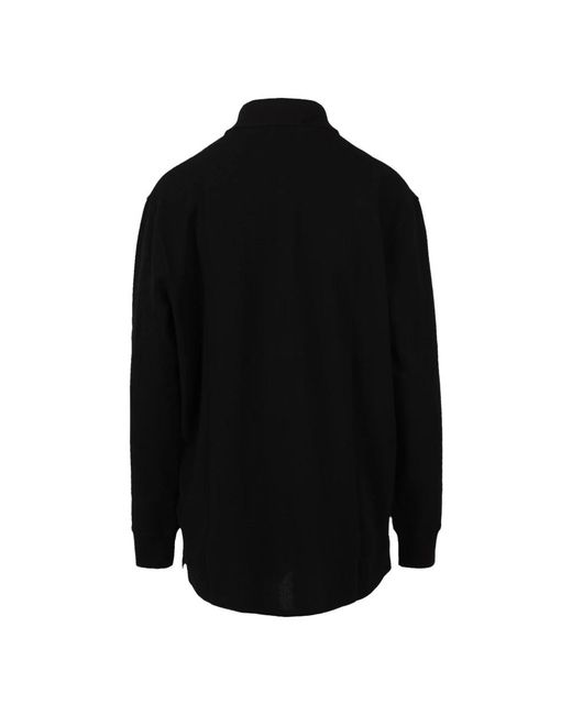 Courreges Black Polo Shirts for men