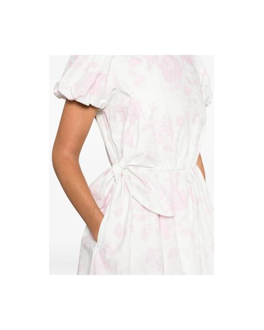 Self-Portrait White Short Dresses