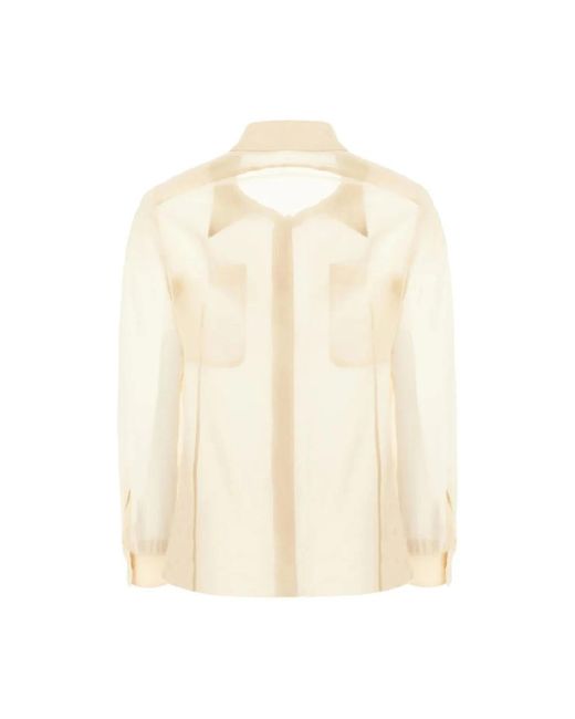 Shirts Max Mara de color Natural