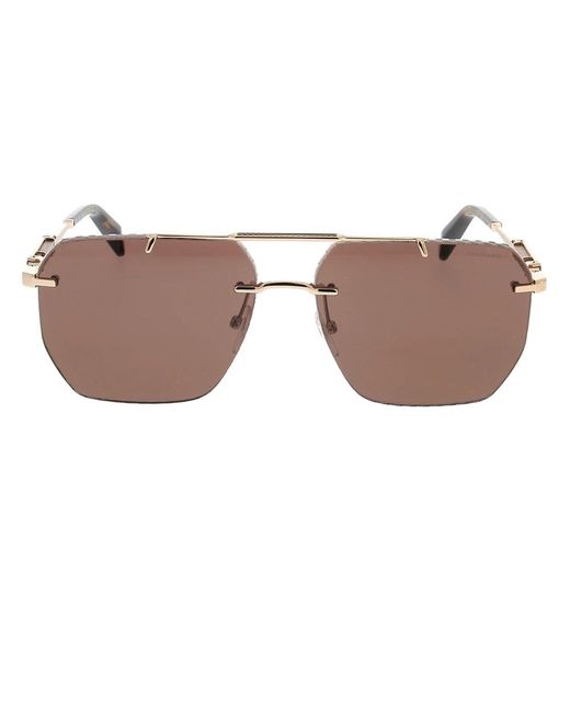 Sunglasses Chopard de color Brown