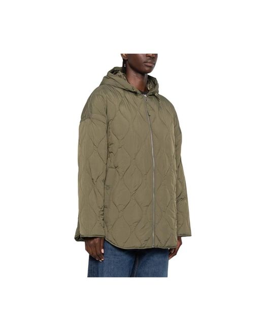 Closed Green Zwiebelsteppjacke