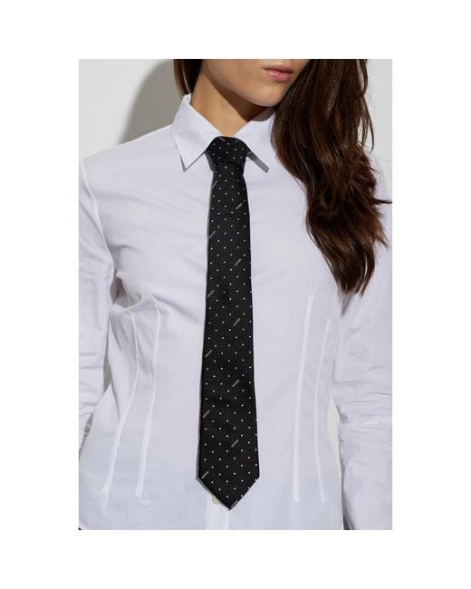 Ties di Moschino in Black