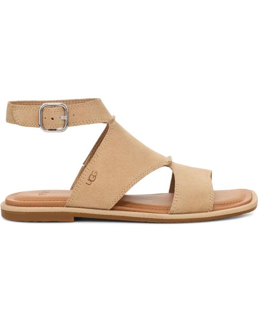 Flat Sandals Ugg de color Natural