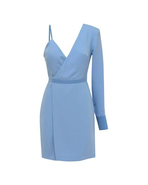 MVP WARDROBE Blue Short Dresses