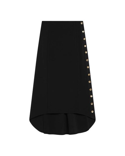Givenchy Black Midi Skirts