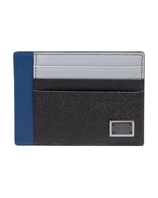 Dolce & Gabbana Blue Wallets & Cardholders for men