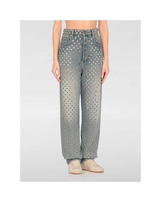 Golden Goose Deluxe Brand Blue Straight Jeans