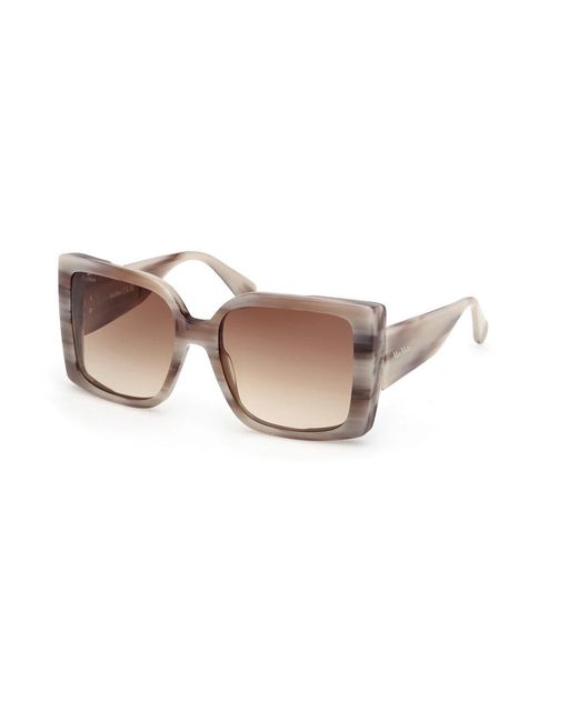 Max Mara Hinge Zonnebril in het Gray