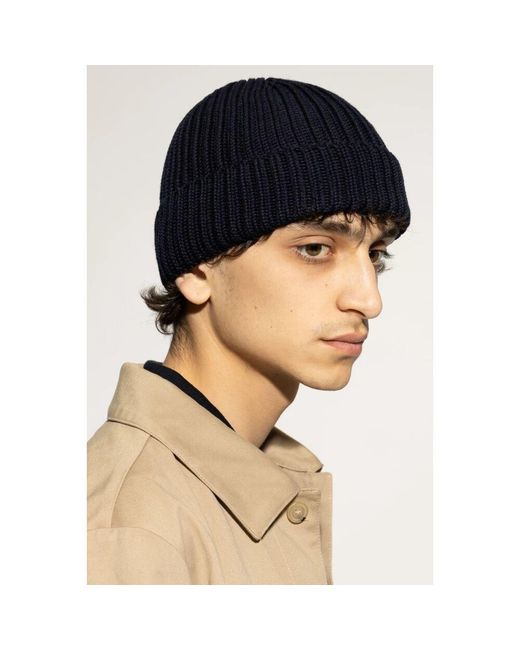 Beanies di Emporio Armani in Blue da Uomo
