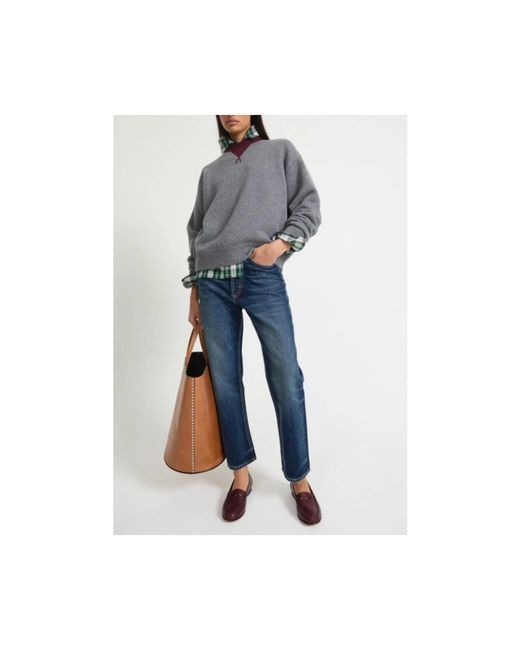 Laurence Bras Blue Straight Fit Jeans